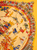 Hermes Cirque Molier Silk Scarf Accessory arcadeshops.com