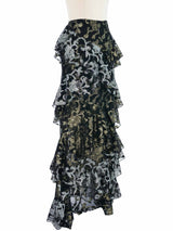 Libertine Tiered Lace Skirt Bottom arcadeshops.com