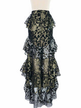 Libertine Tiered Lace Skirt Bottom arcadeshops.com