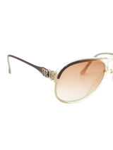 Balenciaga Oversized Aviator Sunglasses Accessory arcadeshops.com