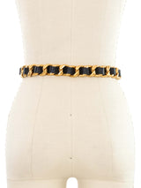1995 Chanel Woven Chain Belt Accessory arcadeshops.com