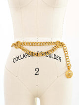 1994 Chanel Swag Chain Logo Belt Accessory arcadeshops.com