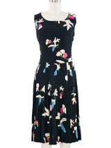 2000 Chanel Quilted Bubble Print Dress Dress arcadeshops.com