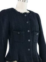2006 Chanel Black Tweed Jacket Jacket arcadeshops.com