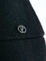 2000s Chanel Wool Mini Skirt Bottom arcadeshops.com