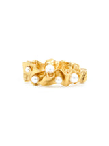 Oscar de la Renta Goldtone Pearl Bracelet Jewelry arcadeshops.com