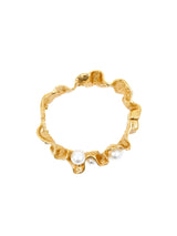 Oscar de la Renta Goldtone Pearl Bracelet Jewelry arcadeshops.com