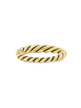 Oscar de la Renta Enameled Twist Bangle Jewelry arcadeshops.com