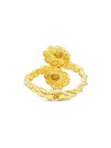 Kenneth Jay Lane Goldtone Rope Cuff Jewelry arcadeshops.com