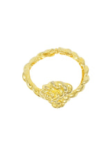 Kenneth Jay Lane Goldtone Rope Cuff Jewelry arcadeshops.com
