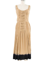 2004 Prada Pleated Midi Dress Dress arcadeshops.com