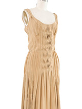 2004 Prada Pleated Midi Dress Dress arcadeshops.com