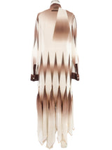 Jean Paul Gaultier Chiffon Ruffle Shirt Dress Dress arcadeshops.com