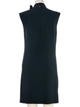 Celine Black Bow Shift Dress Dress arcadeshops.com