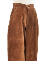 Suede Capri Pants Bottom arcadeshops.com
