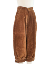 Suede Capri Pants Bottom arcadeshops.com