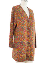 Missoni Multicolor Longline Cardigan Outerwear arcadeshops.com
