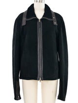 Gucci Shearling Suede Jacket Jacket arcadeshops.com