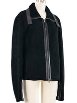 Gucci Shearling Suede Jacket Jacket arcadeshops.com