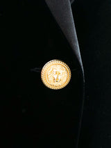 Balmain Satin Lapel Velvet Tuxedo Jacket Jacket arcadeshops.com