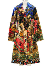 Chenille Upcycled Tapestry Duster Outerwear arcadeshops.com