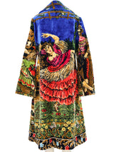 Chenille Upcycled Tapestry Duster Outerwear arcadeshops.com