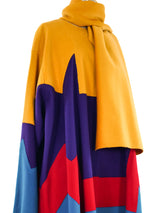 1970s Giorgio di Sant'Angelo Rainbow Swing Coat Outerwear arcadeshops.com