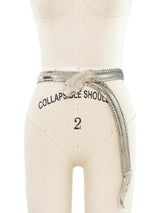 Charles Jourdan Metal Mesh Snake Belt Accessory arcadeshops.com