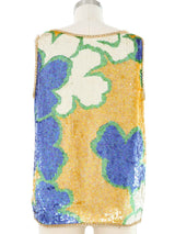 1985 Pierre Cardin Sequin Top