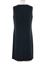 Pierre Cardin Cutout Neckline Dress