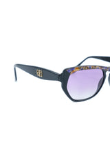 Emilio Pucci Flecked Black Sunglasses Accessory arcadeshops.com