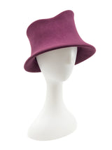 Phillip Treacy Plum Felted Hat Accessory arcadeshops.com