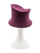 Phillip Treacy Plum Felted Hat Accessory arcadeshops.com