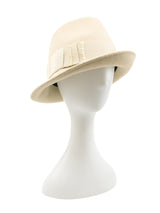 Phillip Treacy Ivory Fedora Accessory arcadeshops.com