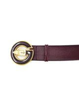 Gucci Enamel G Buckle Belt Accessory arcadeshops.com