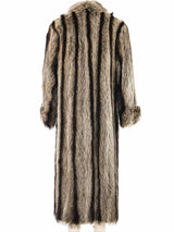 Raccoon Fur Coat Outerwear arcadeshops.com