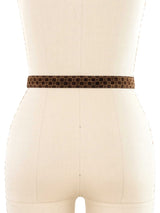 Gucci Jockey Hat Suede Belt Accessory arcadeshops.com