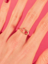 14k Gold And Diamond Oval Ring Fine Jewelry arcadeshops.com