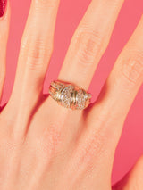 14k Diamond Dome Ring Fine Jewelry arcadeshops.com