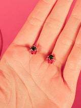 14k Lady Bug Earrings Fine Jewelry arcadeshops.com