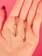 1980s 14k Diamond Drop Earrings Fine Jewelry arcadeshops.com