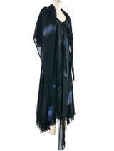 1970s Koos Van Den Akker Printed Chiffon Ensemble Suit arcadeshops.com