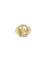 18k Diamond Horseshoe Ring Fine Jewelry arcadeshops.com