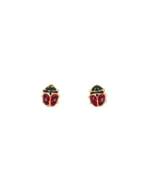 14k Lady Bug Earrings Fine Jewelry arcadeshops.com