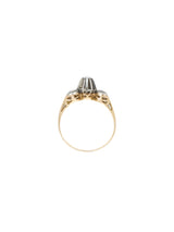 14k Antique Diamond Stacking Ring Fine Jewelry arcadeshops.com