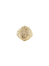 1970s 14k LOVE Signet Ring Fine Jewelry arcadeshops.com