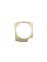 14k Square Band Diamond Ring Fine Jewelry arcadeshops.com