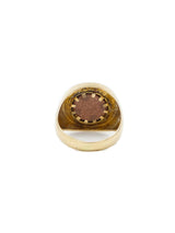 18k Goldstone Signet Ring Fine Jewelry arcadeshops.com