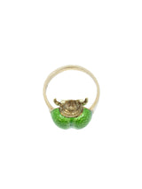 14k Enamel Scarab Ring Fine Jewelry arcadeshops.com