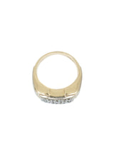 14k Geometric Diamond Ring Fine Jewelry arcadeshops.com